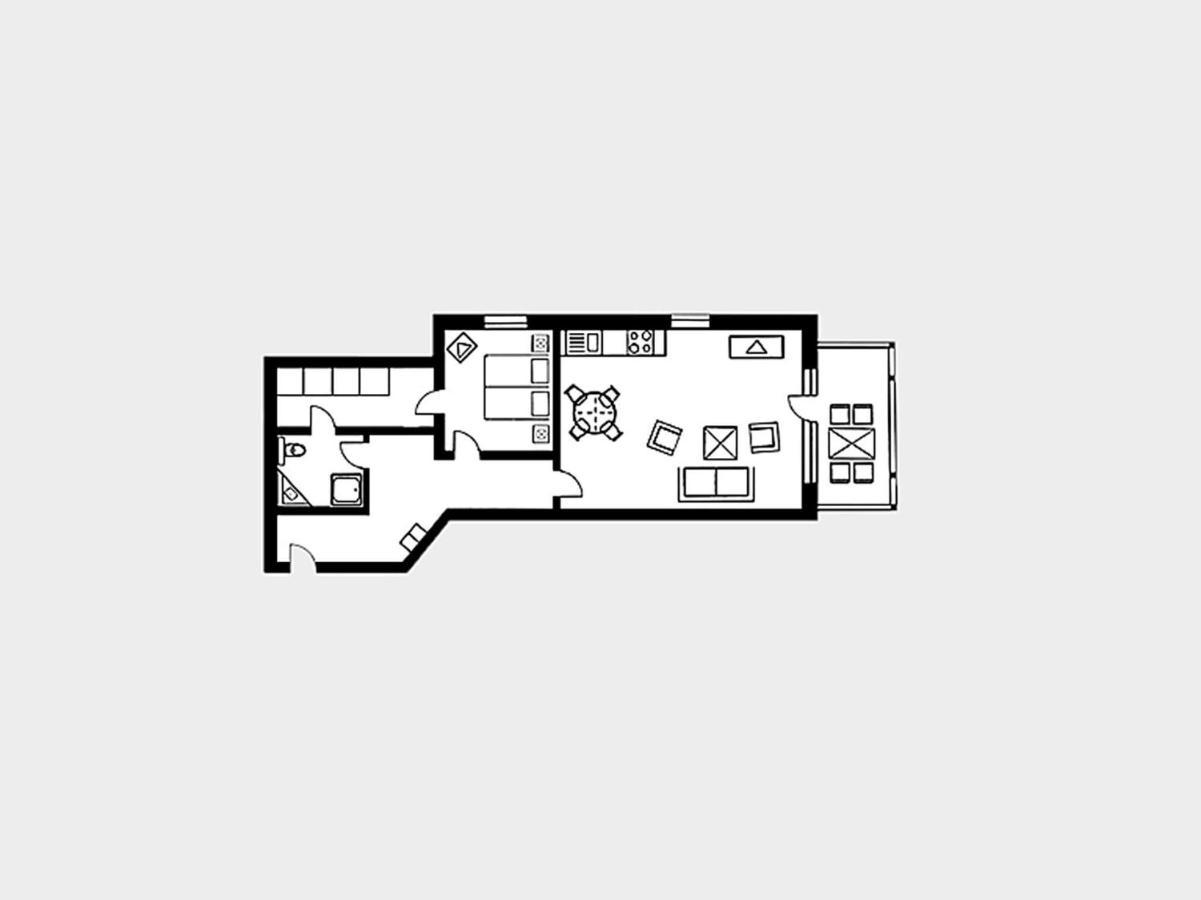 Appartement mit Meerblick, 1 Schlafzimmer und Balkon SV 759 Ostseebad Ostseebad Binz Exterior foto